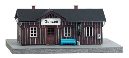 Busch 1462 Train Station Gunzen HO Structure Scale Model Structure