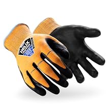 HexArmor | A1-Level Cut-Resistant | Safe Finger Release | Flexible Foam Nitrile Palm | Safety Gloves | Helix 1092 | XX-Large
