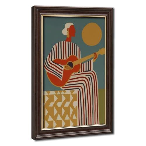 Poster musique médiévale africaine déco murale 61x91,4 cm