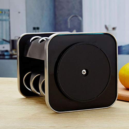 PORTA TEMPERO CONDIMENTO AÇO INOX GIRATÓRIO 12 POTES PRATA