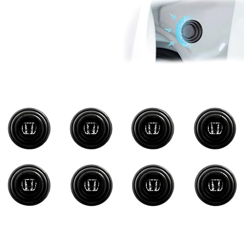 Image of BRAINLE 8Pcs Rubber Shock Absorber for Car Door Protection Guard Accessories Durable Pads & Protectors Compatible for Amaze, Elevate, City, Hybrid, WRV, Jazz, Brio, Civic, Mobilio, BRV, CRV, Accord