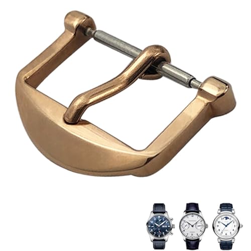 Fermoir déployant 18mm GUMMMY pour ne plus abîmer le cuir IWC Spitfire