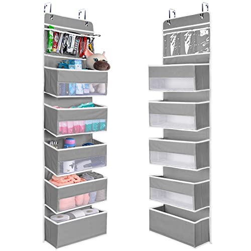 NesTidy Over The Door Organizer Storage 6 Layers, Wall Mount