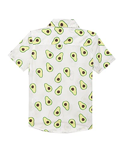 Image of Under Fourteen Only Boys Shirt, 100% Cotton Half Slevees Narrow Collar Regular Fit Printed Shirts for Kids Boys.