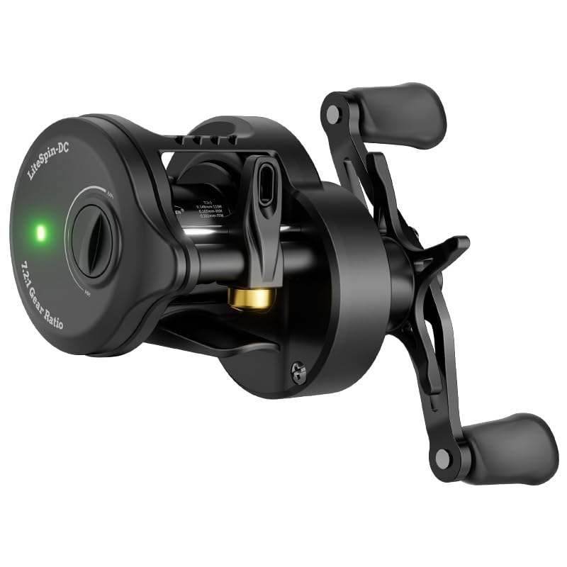 Amazon.com : TEBEN DC Baitcaster Reel, 3 Modes Digital Control