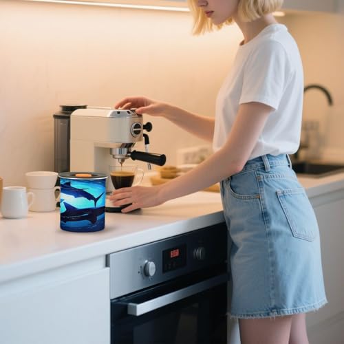 Envase Hermético para Café de Acero Inoxidable 900 ml miniatura 7