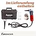 FANZWORK Knabber Blechknabber Knabber Nibbler Blechschere Blechnibbler 600W (mit Koffer und 2 x Stempeln)