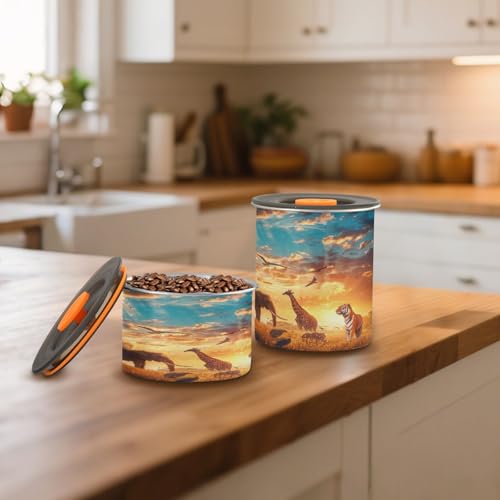 Envase hermético para café de acero inoxidable 500 ml miniatura 6