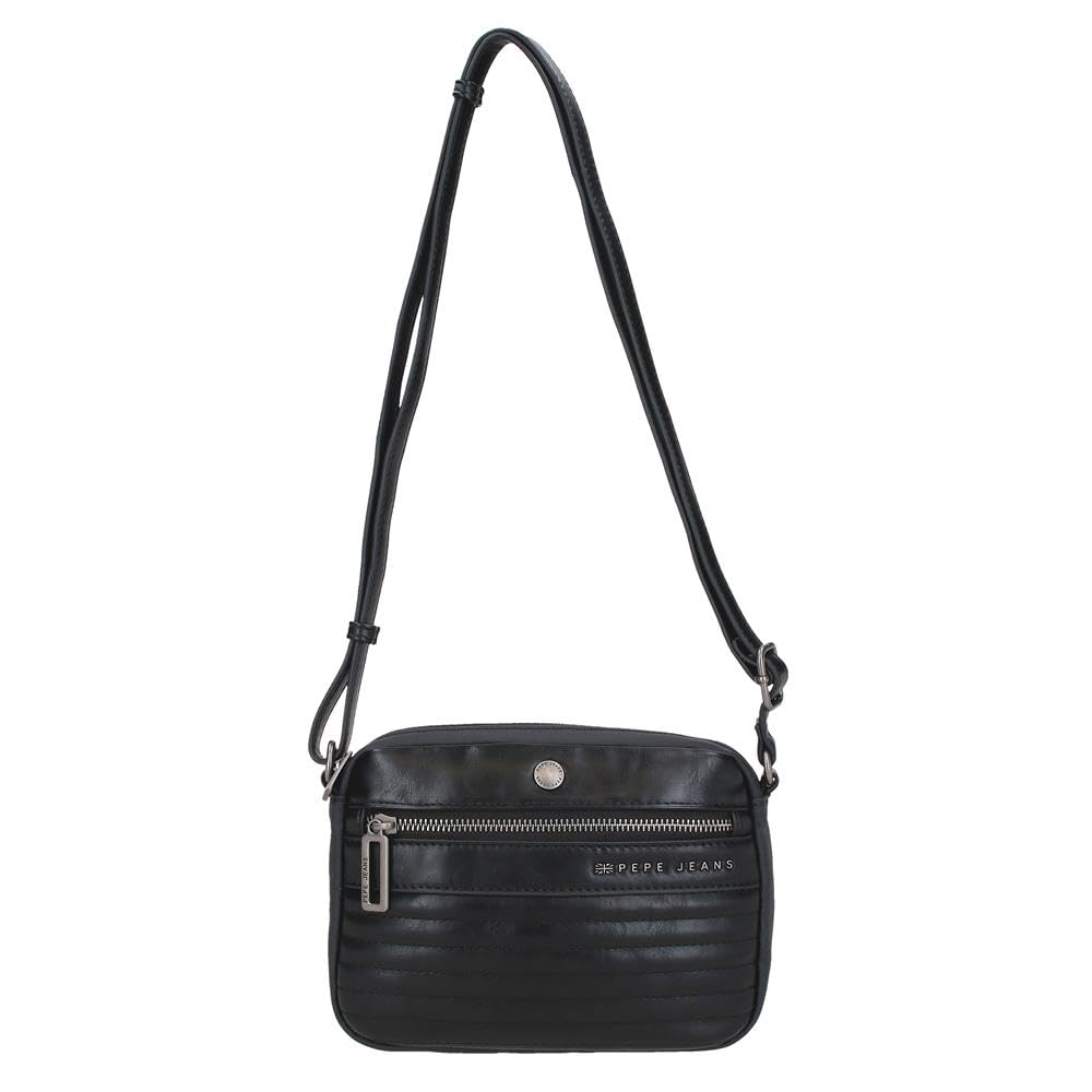 Pepe Jeans Biker, beauty case, borsa a tracolla, perfetta per organizzare tutto, con diversi scomparti. Di Joumma Bags