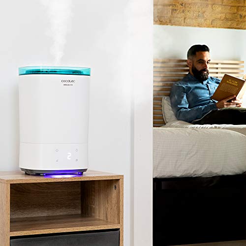 Humidificateur BreezeCare 3000 humidification maximale 330mlh réservoir de filtre céramique autonomie 24h24 Cecotec - vue 10
