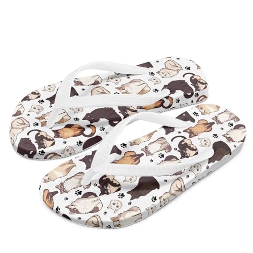 Doojoayie Girls Flip Flops Cute Sandals for Girls Beach Sandals Kids Shower Shoes2