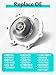 AW5103 Engine Water Pump Compatible with Camaro Traverse,Enclave Allure, Acadia Terrain, CTS SRX, Pontiac G6 G8, Saab 9-3 9-4X 9-5, Saturn, Suzuki Outlook Aura WP9361