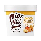 Pip & Nut - Smooth Peanut Butter (1kg) | Natural Nut Butter, No Palm Oil, No Added Sugar, Hi-Oleic Peanuts, High in Unsaturated Fats, Gluten Free, Vegan, Dairy Free (Packing May Vary)