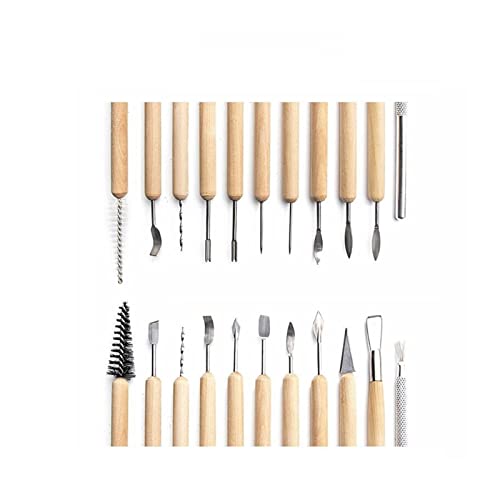 Keramische Klei Gereedschap, 11 stks Clay Sculpting Kit Sculpt Smoothing Wax Carving Aardewerk Keramische Tools Polymeer… - Image 3