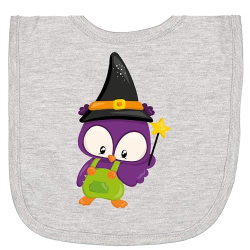inktastic Halloween Owl, Cute Owl, Witch Hat Newborn Bib