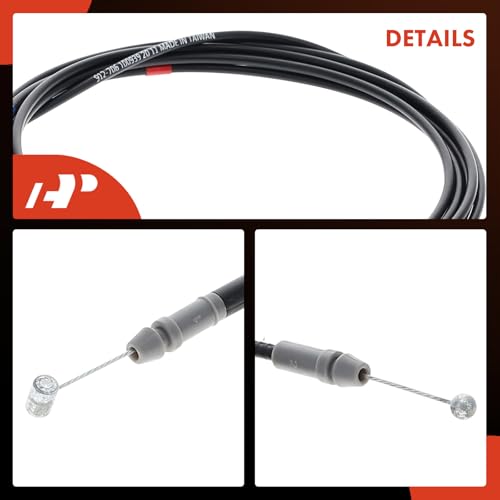 A-Premium Trunk Release Cable Compatible with Toyota Corolla 2009 2010 2011 2012 2013, 144.7 Inch, Rear Trunk, Replace# 6460712860 by A-Premium - Image 7
