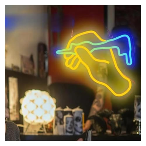 Studio de tatouage sublimé par l'enseigne au néon Neon1 pour décoration murale