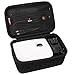 Mchoi Mini Projector Carrying Case Fits for ELEPHAS for NICPOW for KEJOG for TMY Bluetooth Portable Projector 4K 1080P Support, Storage Holder Organizer for Accessories, Case Only