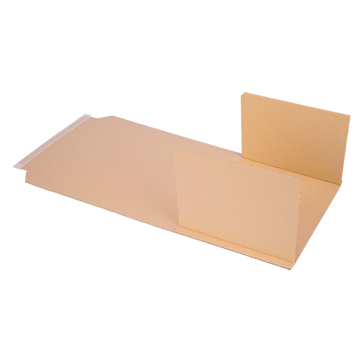 verpacking Buchverpackung 600 x 400 x 10-85 mm selbstklebend (Außenmaß 700 x 410 x 10-85 mm) Universal Wickelverpackung (250 Stück)