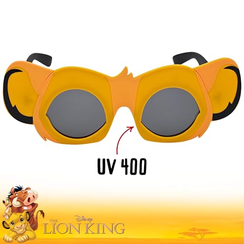 Sun-Staches Simba and Scar Sunglasses | The Lion King Disney Official Costume Accessory | UV 400 | One Size Fits Most2