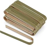 60 Wooden Tongs – Premium Kitchen Utensils Made of Bamboo – Eco-Friendly Tongs for Cooking – Disposa