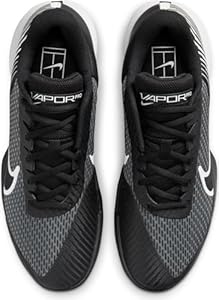 Nike Men's Air Zoom Vapor Pro 2 Hc Trainers, black white, 9 US Men