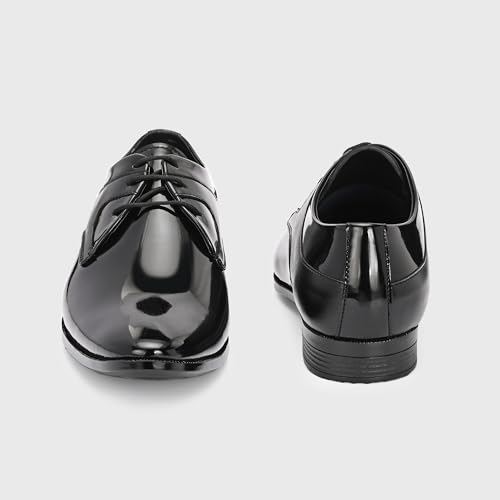 Image of Centrino Men's Formal Lace-Up Shoes | Soft & Comfortable Formal Shoe| Stylish-Looking Footwear (9358)