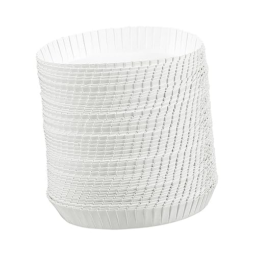 FOMIYES Disposable Paper Cup Covers Lids 50pcs Set Bar Hotel Restaurant Tea House Shop Use Coffee Cup Lid Paper Cup Protector Leakproof
