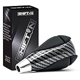 SHIFTIN Carbon Fiber Pattern Gear Shift Knob for Lexus ES300h ES350 GS300 GS350 GS430 GS460 IS250 IS