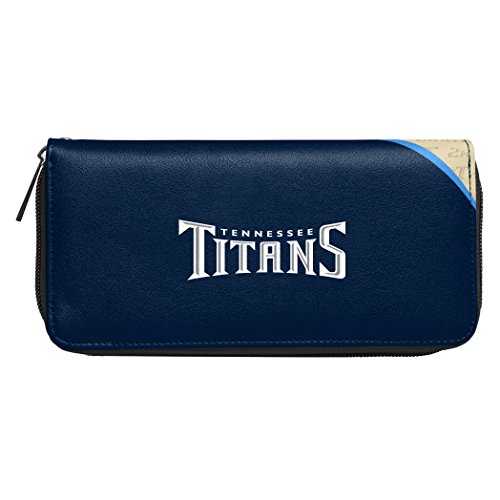 Image of Littlearth Tennessee Titans NFL Curve Zip Organizer Wallet