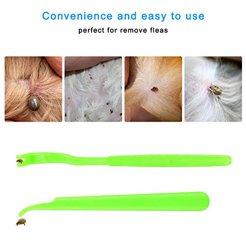 Lamoutor 7Pcs Pet Flea Comb Fine Tooth Comb and Pet Stainless Steel Combs for Dogs Cats Pet - Image 7