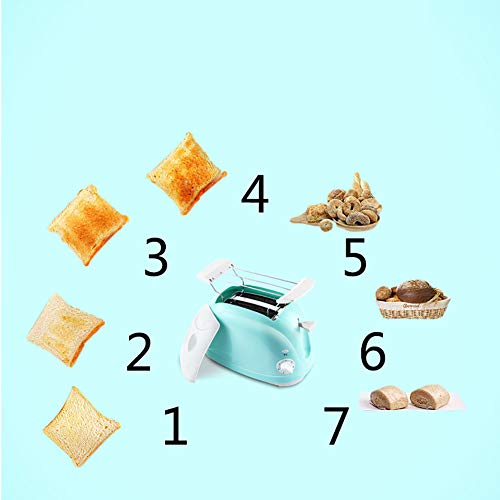 ZDYLM-Y Toaster 2 Scheiben, Extra Wide Slot Toaster mit 7 Schatten Einstellungen, Abbrechen Eigenschaft, für Bagels… – Bild 3
