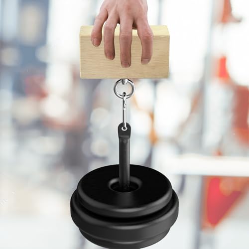 Lights Mountain Grip Strength Training Kit – Beech Wood Pinch Block & Half-Sphere Ball with Loading Pin – Hand, Finger, Forearm Workout Set for Climbing, Lifting, Fitness Training by Lights Mountain - Image 7