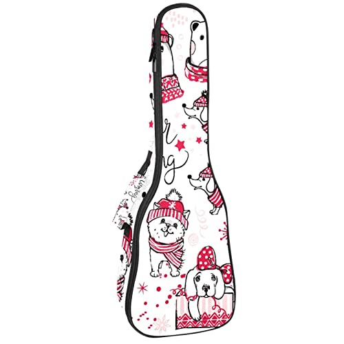 Sac de transport étanche pour ukulélé avec dos rembourré antichoc 61 cm