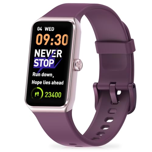 Fitness Tracker with Step Counter/Calories/Stopwatch, Activity Tracker, Health Tracker with Heart Rate Monitor, Sleep Tracker,1.47 Touch Color Screen, Pedometer Watch for Women Men