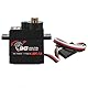 Drfeify RC Digital Servo, 9g Metallgetriebe Servo Geeignet Playing Accessories für 1/24 RC Starrflügel-Kanalflugzeug mit Servoarm Musical Instrument Accessories