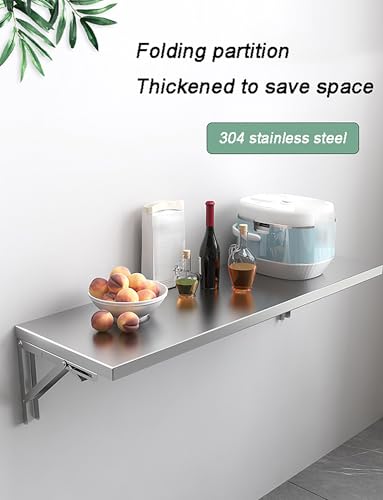 Étagère murale flottante pliable pliante pour optimiser une petite buanderie