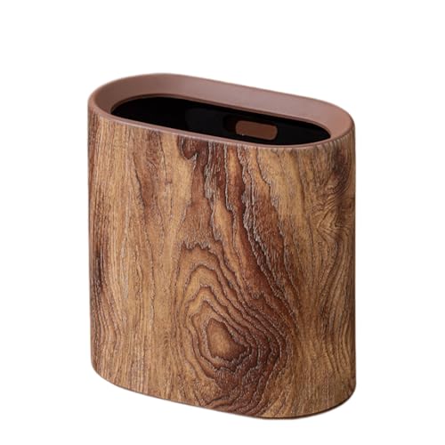 Poubelle de salle de bain en bois naturel pour créer une ambiance spa
