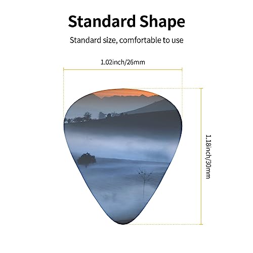 Tea Field Lot de 12 médiators tendance et durables dans une boîte pour ukulélé guitare électrique basse - Les Beatles, Paul McCartney, John Lennon, RIngo Starr, George Harrison Tea Field Lot de 12 médiators tendance et durables dans une boîte pour ukulélé guitare électrique basse – Image 5