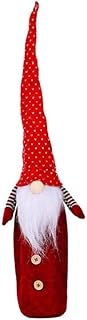 Christmas Wine Bottle Covers, Handmade Gnome Wine Bottle Toppers Decorative Bottle Bags Christmas Decorations Xmas Party Table Decor