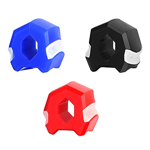Jaw Exercises Double Chin Exercise, LANDCALL Neck Toning Jaw Exercise Ball, Jaw Face Exerciser Define Your Jawline, Slim and Tone Your Face, Neck, and Jaw, Look Younger and Healthier(3 Pack)