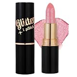 Naxifaxl Diamond Glitter Lipstick, Glitter Lip Gloss, Diamond Lip Gloss Glitter Lipstick Waterproof & Long-Lasting with Sparkling Finish for Party & Daily Wear (02, 1 pcs)