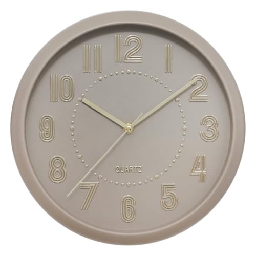 Atmosphera - Horloge Alizee Beige Moyen d30cm
