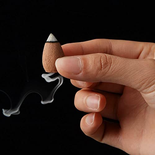 Walgrow Mesmerizing Backflow 100% Natural Scents Incense-Cone Shaped Assorted Fragrances For Relaxation, Purification, Meditation, Yoga Gift (Assorted Color, 250 Pcs) #TOP4