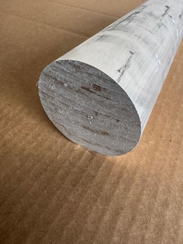 3.5" Aluminum Rod, 3-1/2" Diameter, 6061 Aluminum, Solid Round, Bar (Aluminum, 3 INCH)