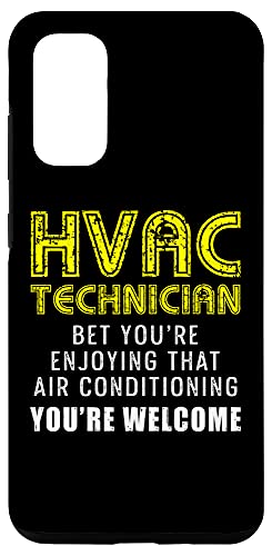 Galaxy S9+ HVAC Technician Funny HVAC Tech Case