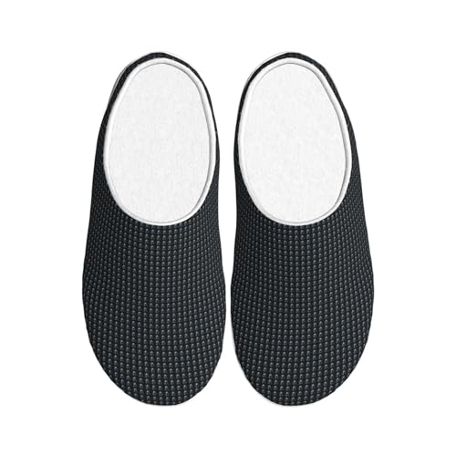 Chaussons adulte en flanelle douce supérieure au motif fantôme raffiné