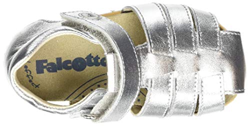Naturino Falcotto Alby, Sandali Bambina, Argento
