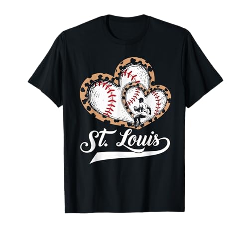 Adoriamo il baseball di St. Louis Maglietta