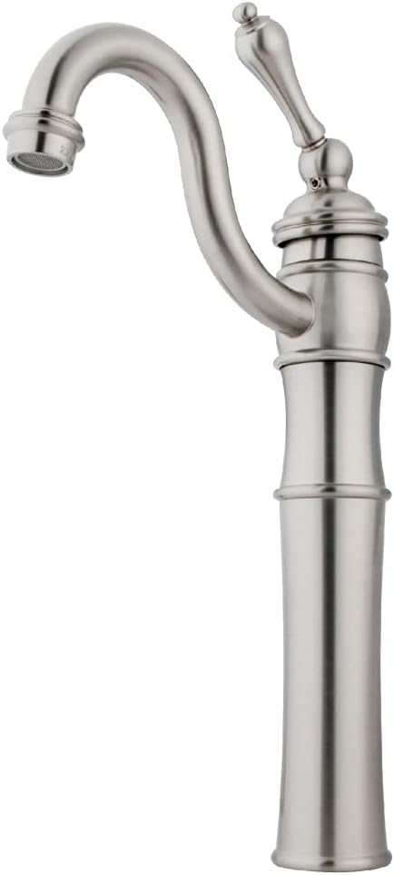 Kingston Brass KB3422AL Victorian Vessel Sink Faucet, 6-1/8", Polished Brass